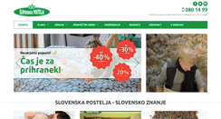 Desktop Screenshot of postelja.com